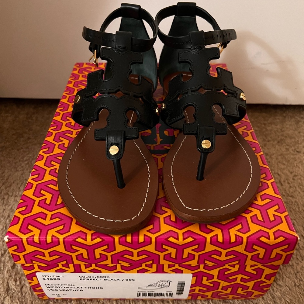 Tory Burch Weston Flat Thong Sandal